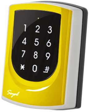 SOYAL AR-725EB-M sárga , fémkeret